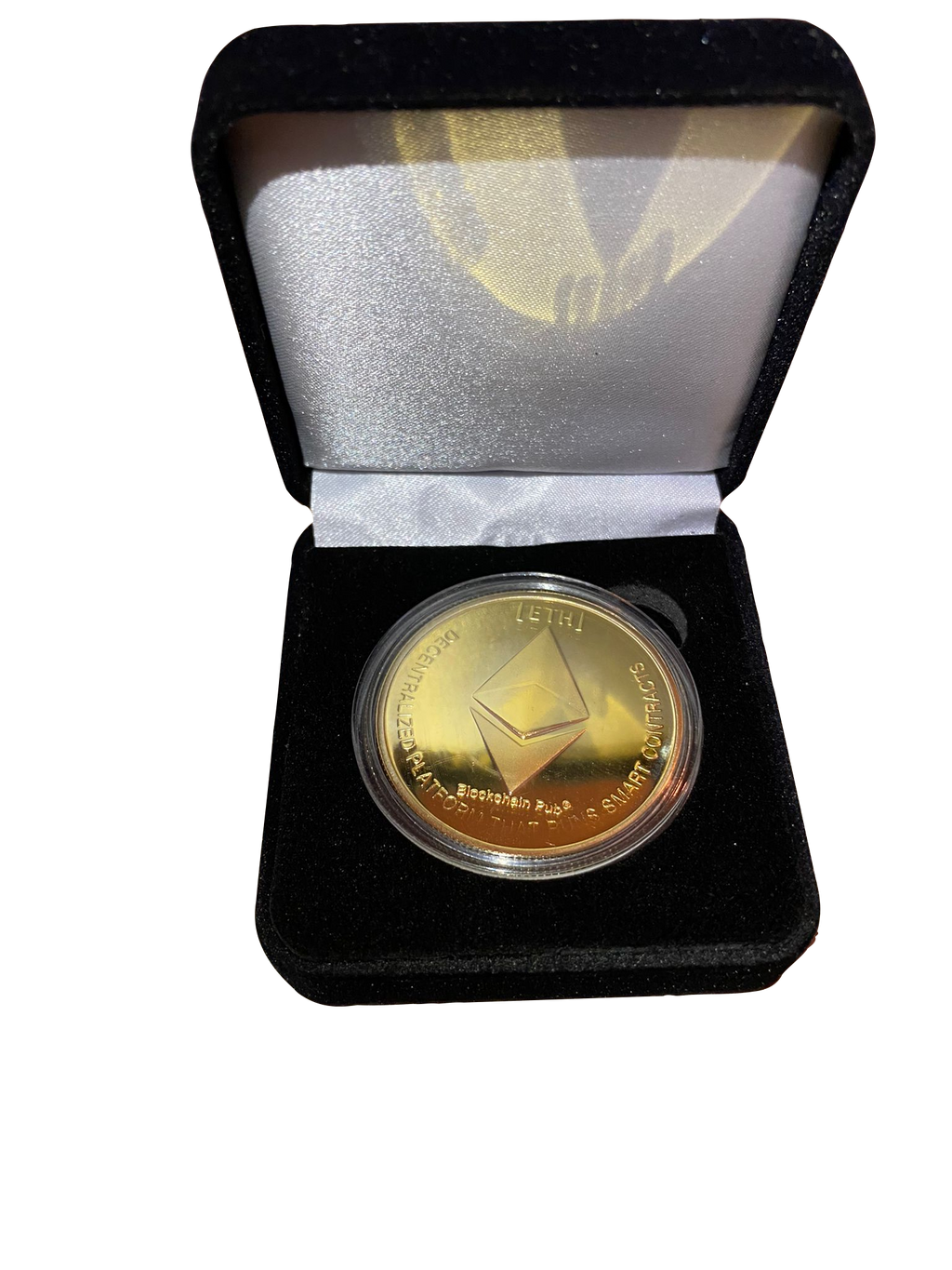 Moneda Colectie Ethereum in cutie de prezentare